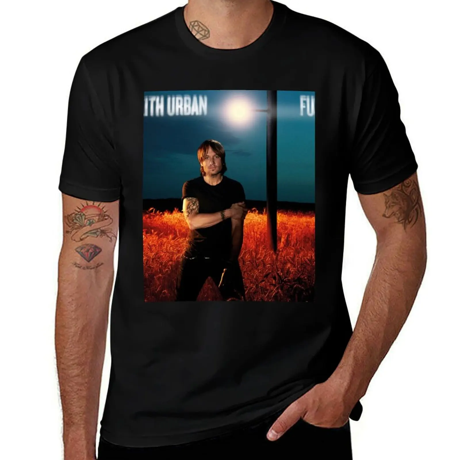 Keith Urban Fuse T-Shirt cotton t shirts man 100% T-Shirt
