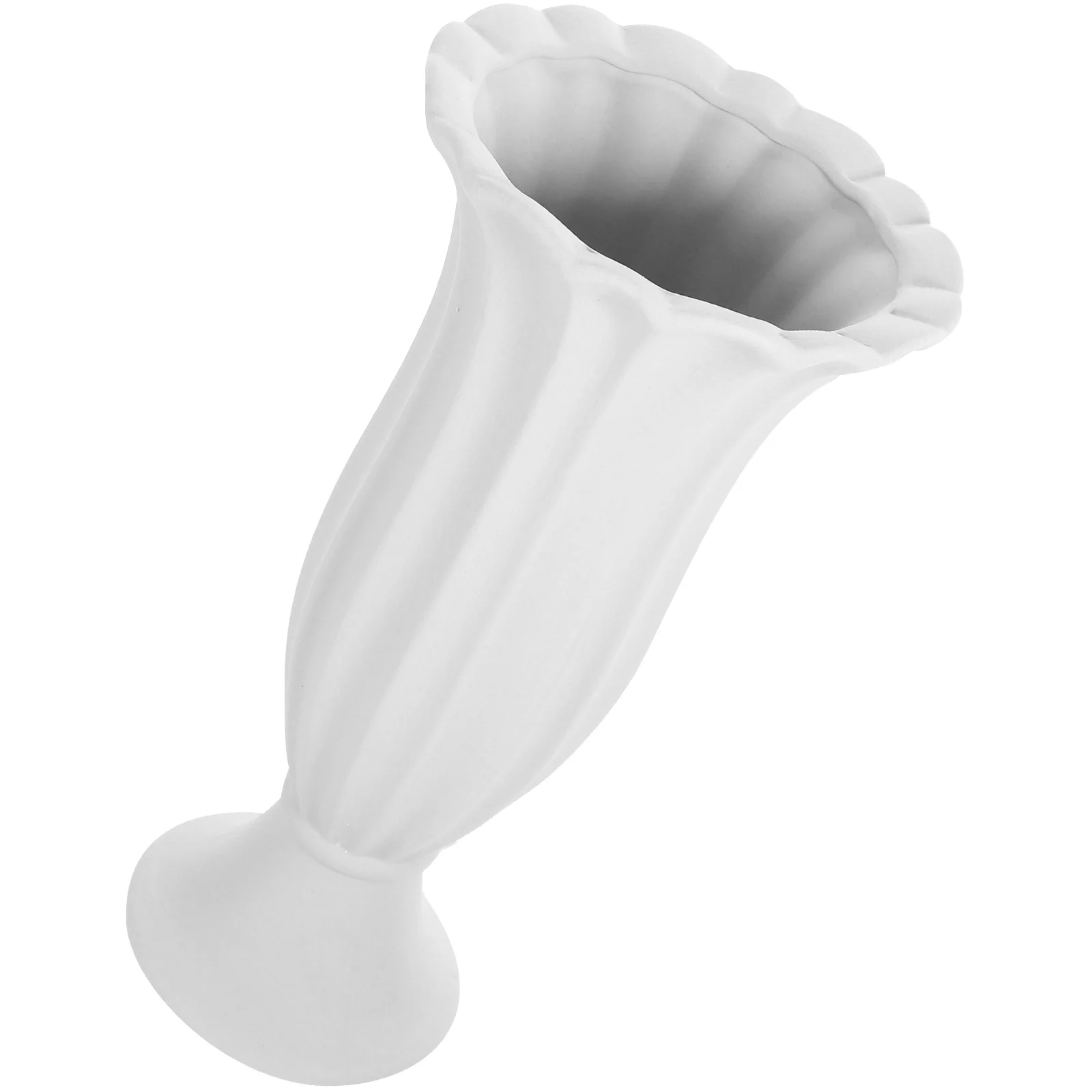 

Roman Column Ceramic Memorial Vase Grave Flower Holder Cemetery Flower Pot for Outdoor Grave Decoration