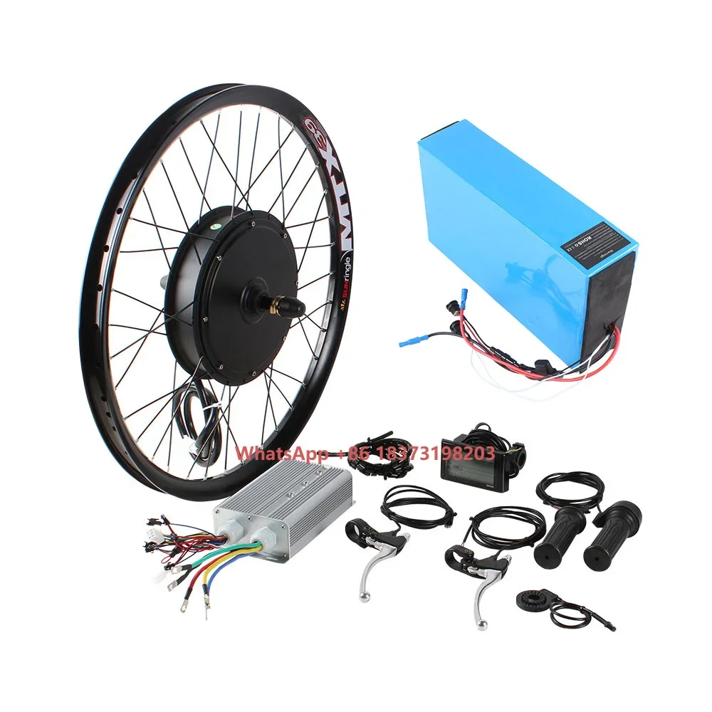 Saili Motor 72v 3000w 2000W 1500W Mtx Motor Electric Motorcycle E-bike Conversion Kit With SW900 Display Throttle for Bike
