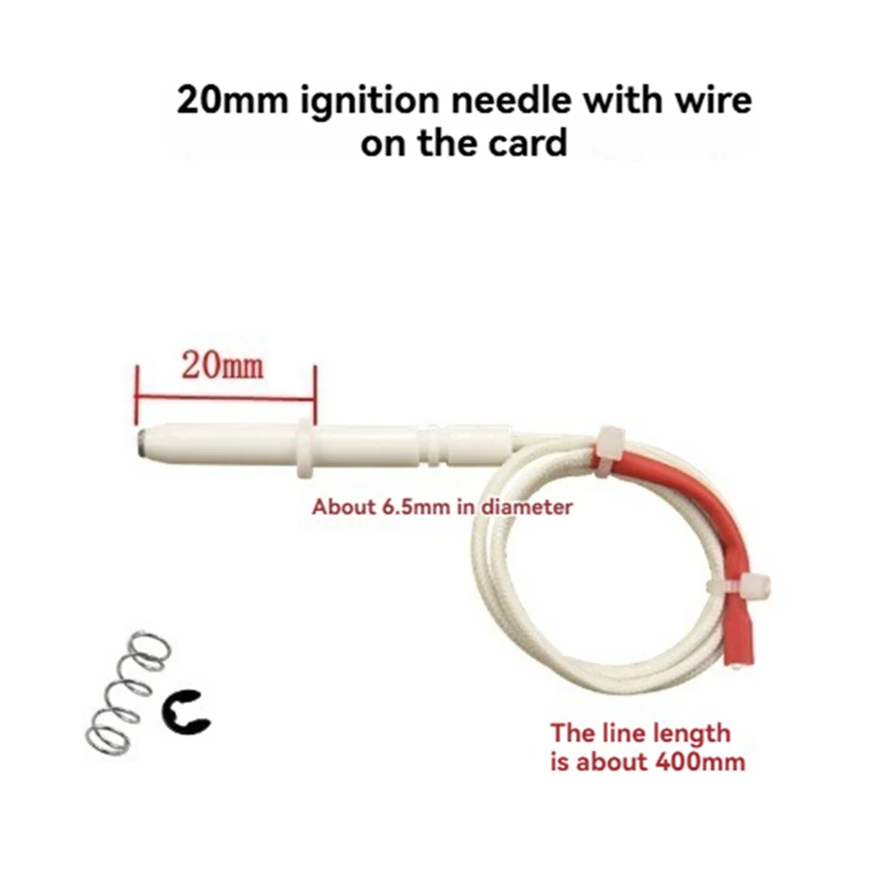 الإشعال الإلكتروني السيراميك العالمي 18/20/22/23/24/26/30/34/37/38/ 40 مللي متر الرأس ، إبرة الاستشعار لموقد الغاز الطبيعي/طباخ الغاز