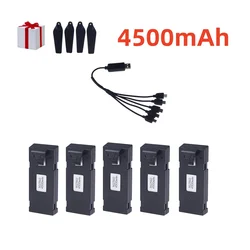 Rechargeable 3.7V 4500mAh Li-ion Battery For RC Drone E88 E88PRO E525 E99 P1 P3 P10 A13 RC Quadcopter Parts Battery