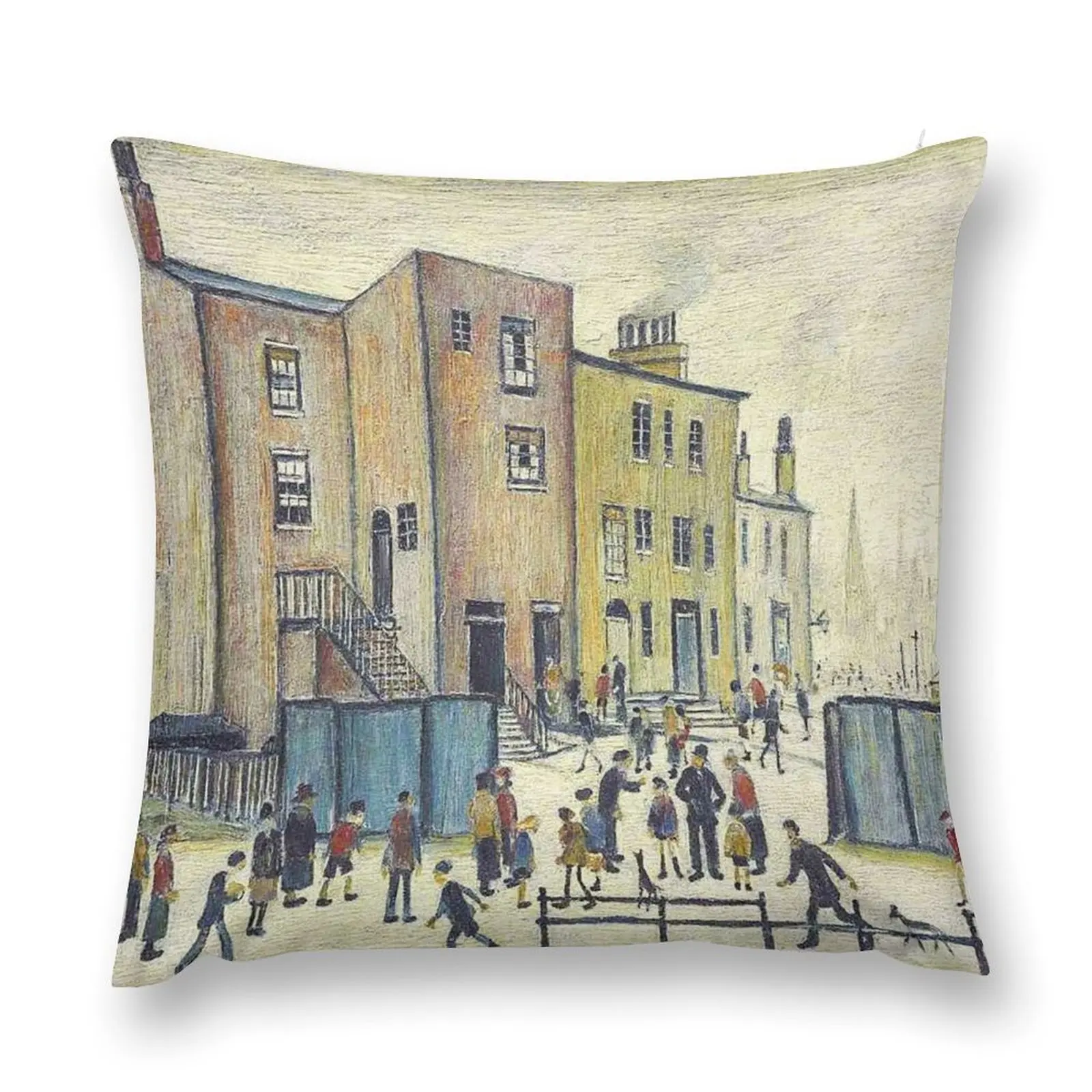 Auction - 20th Century British & Irish Art at 26.05.2011 - LotSearch by L S Lowry Throw Pillow Pillowcases pillow