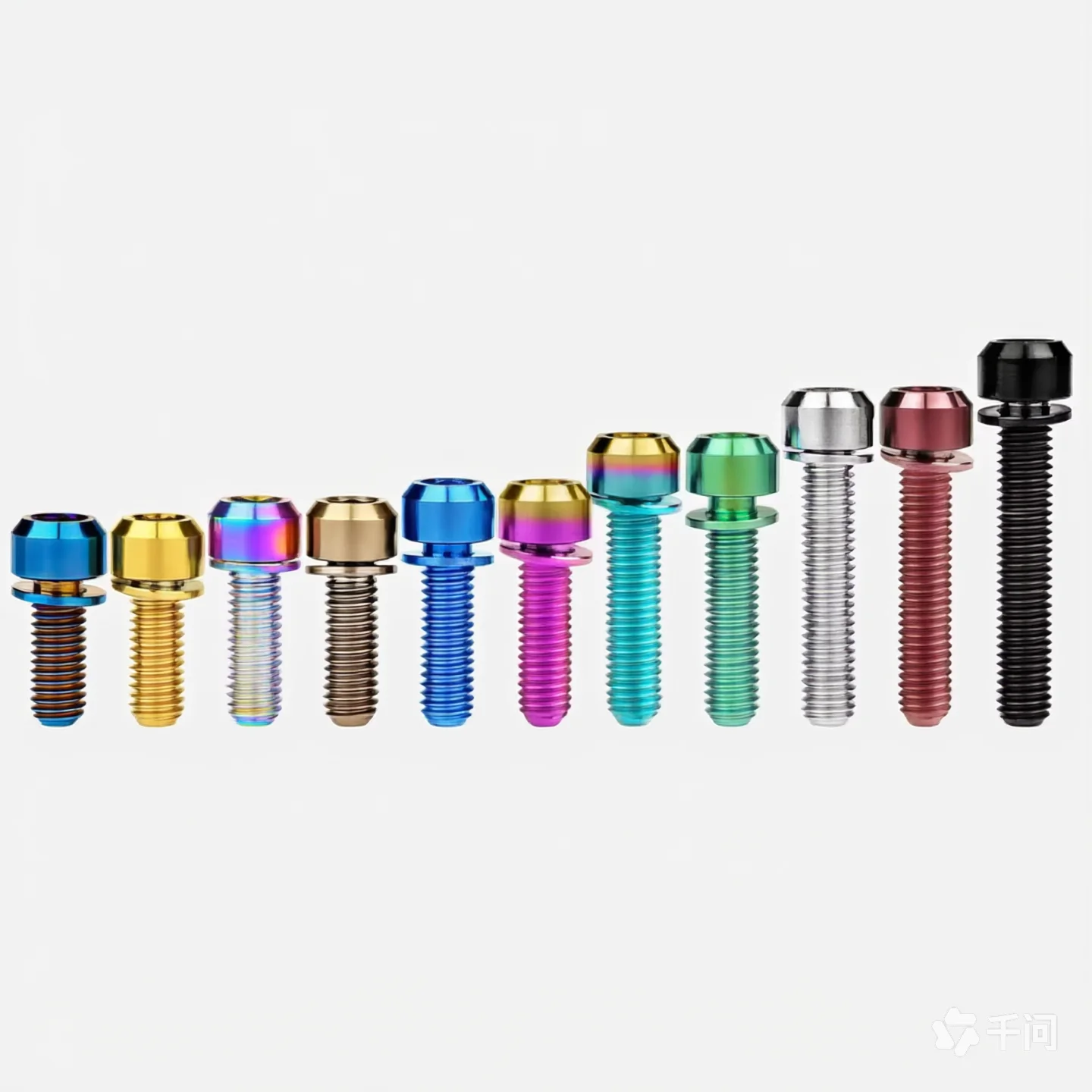 Titanium Bolt M6x16/18/20/25/30/35mm Allen Hex Screws with Washer for Bicycle Disc Brake Upgrade V brake Hub Fixed