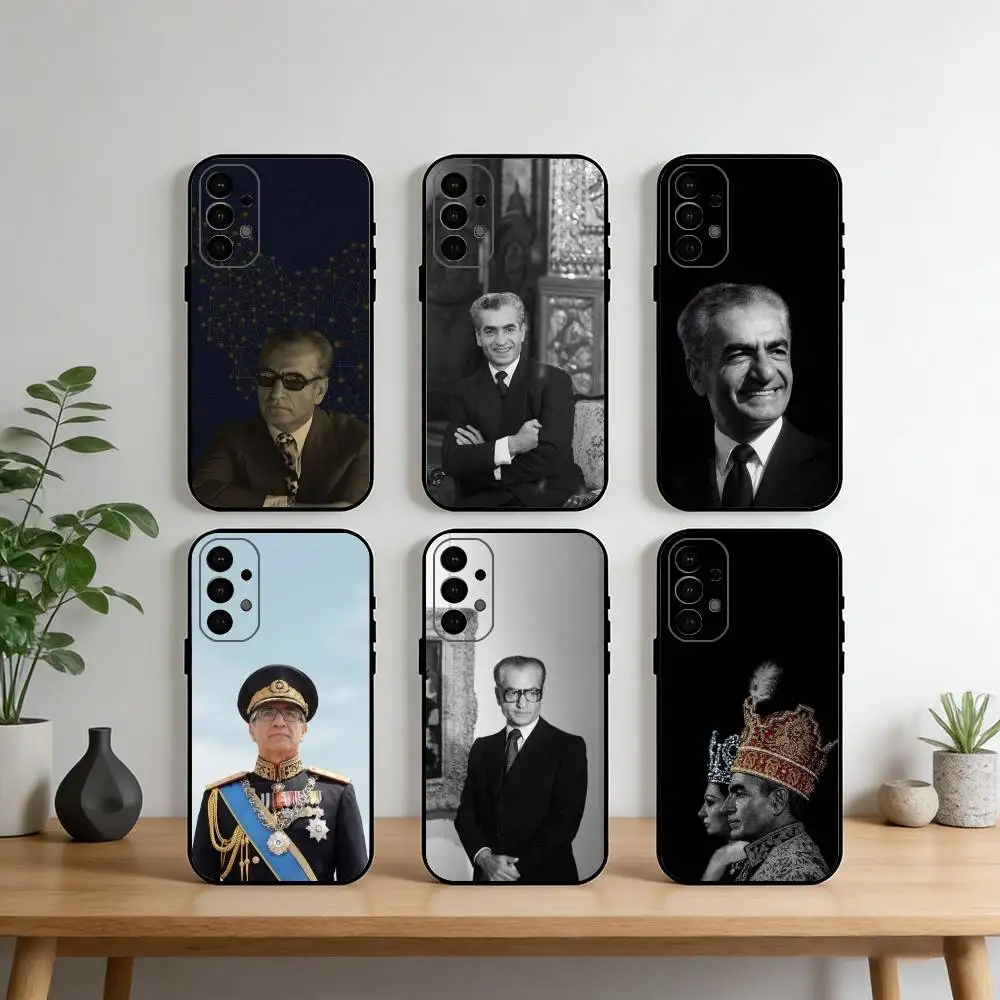 

Чехол для телефона Mohammad Reza P-Pahlavi для Samsung S25, S24, S21, S22, S23, S30, Ultra, S20, Plus, Fe, Note, 10, 9, 5G, черный
