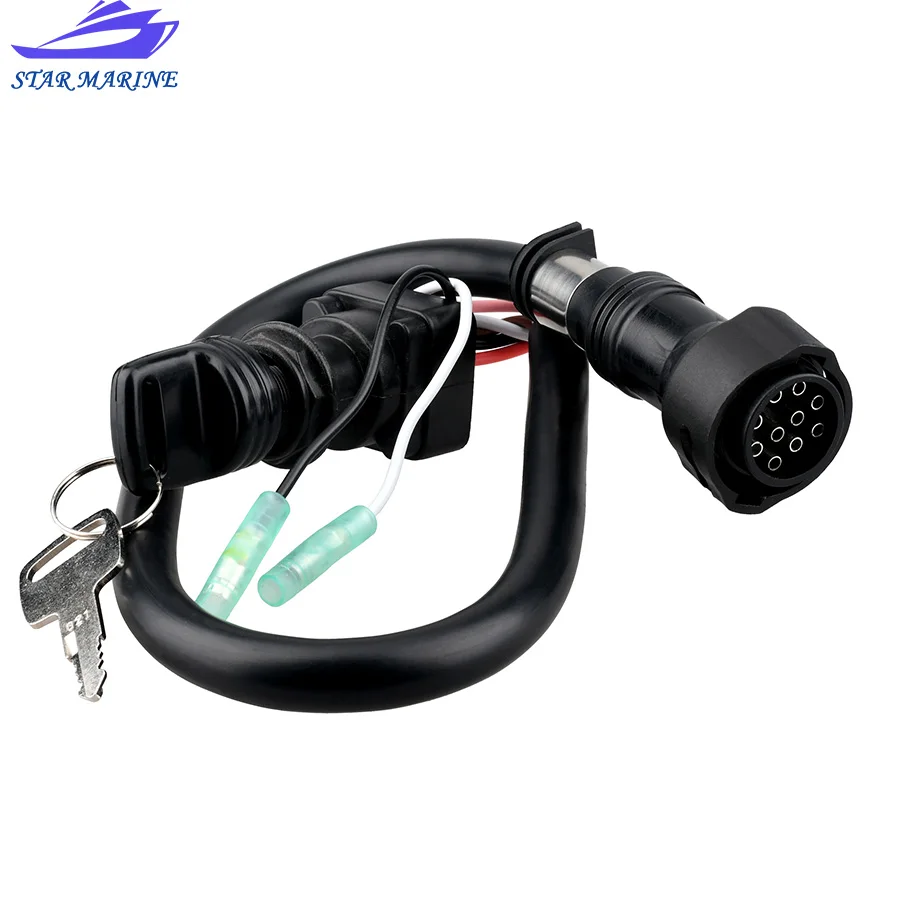 

6H3-82510-10 MAIN SWITCH ASSY (10PINS) 6H3-82510-21 For Yamaha Outboard Motor 2T 50HP 60HP 70HP 6H3-82510 6H3-82510-10-00 Boat