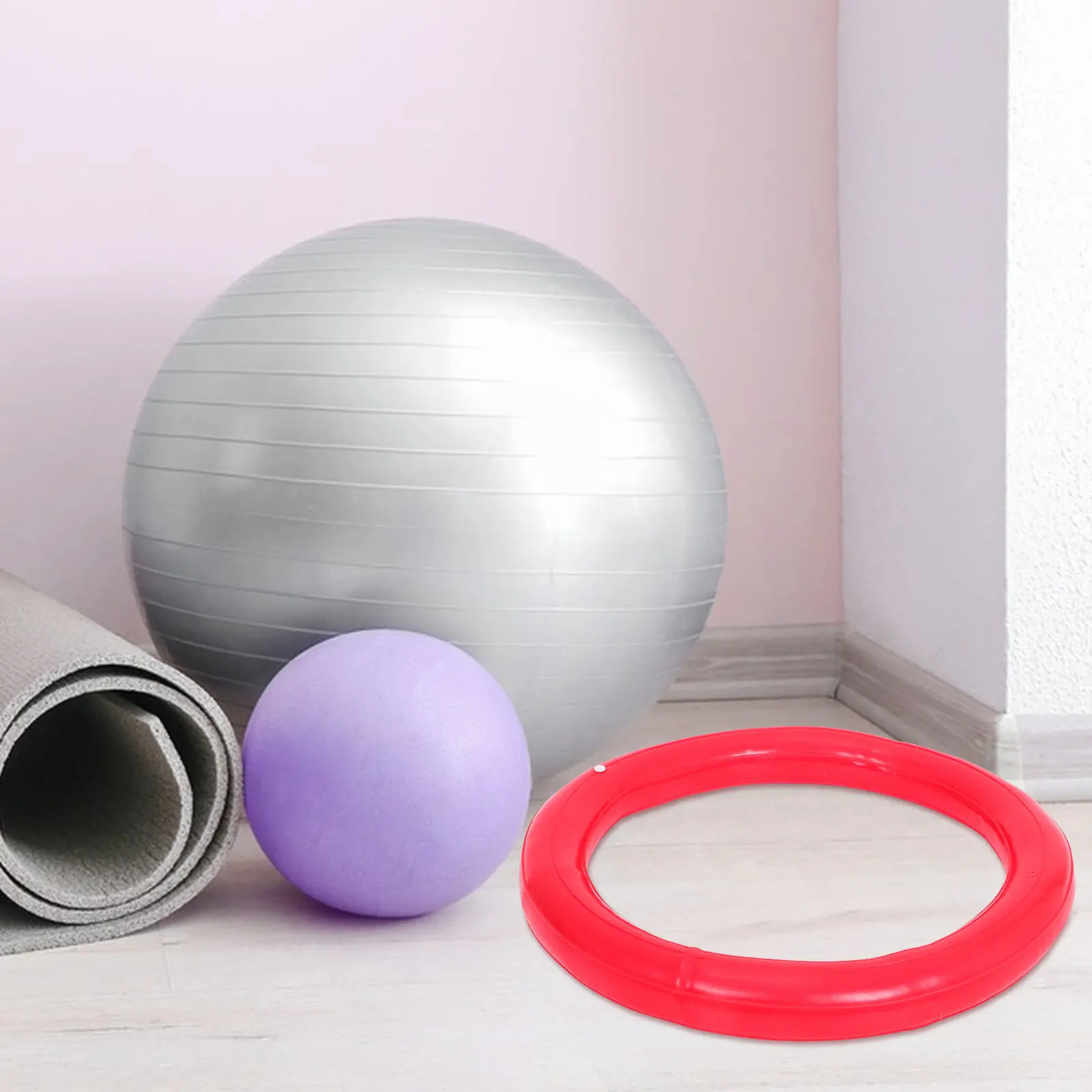 

Фиксированная подставка для йога-мяча с кольцом, из ПВХ, прочная, с защитой от разрыва, для дома, спортзала, офиса, фитнеса, тренировок