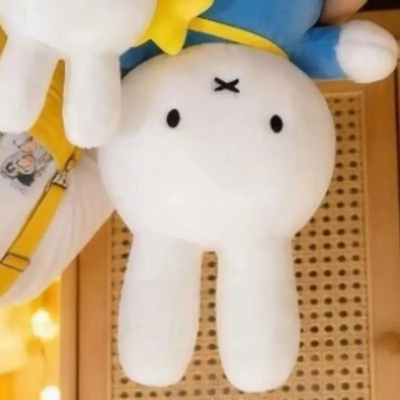 Cartoon Kawaii Miffy Sitting Doll Stuffed Toys Children Birthday Gift Soothe Emotions New Style Fashion Good Looks Practical