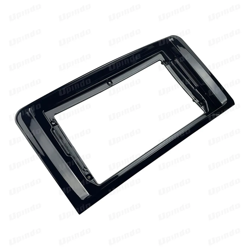 For Mercedes-Benz ML W164 2006-2010 Android Stereo Fascia Panel Dash Kit, 2 Din Radio Installation Adapter Frame for 9 Inch