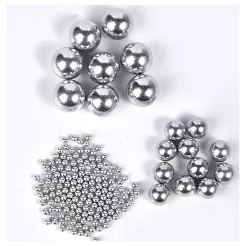 1-200Pcs 1060/1070 Solid Aluminum Balls Precision Smooth Ball Pure Aluminum Beads 0.5/0.7/0.9/1/1.2/1.5/2.0/2.5/3.0 to 63.5mm