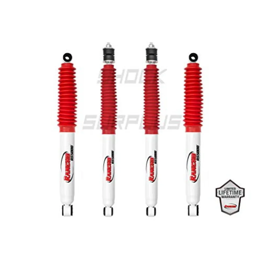 

RS55042 RS55254 RS5000X Series Set of Front Rear Shocks for 20052016 F250 Super Duty 4WD Trucks Enhanced Handling and Performan