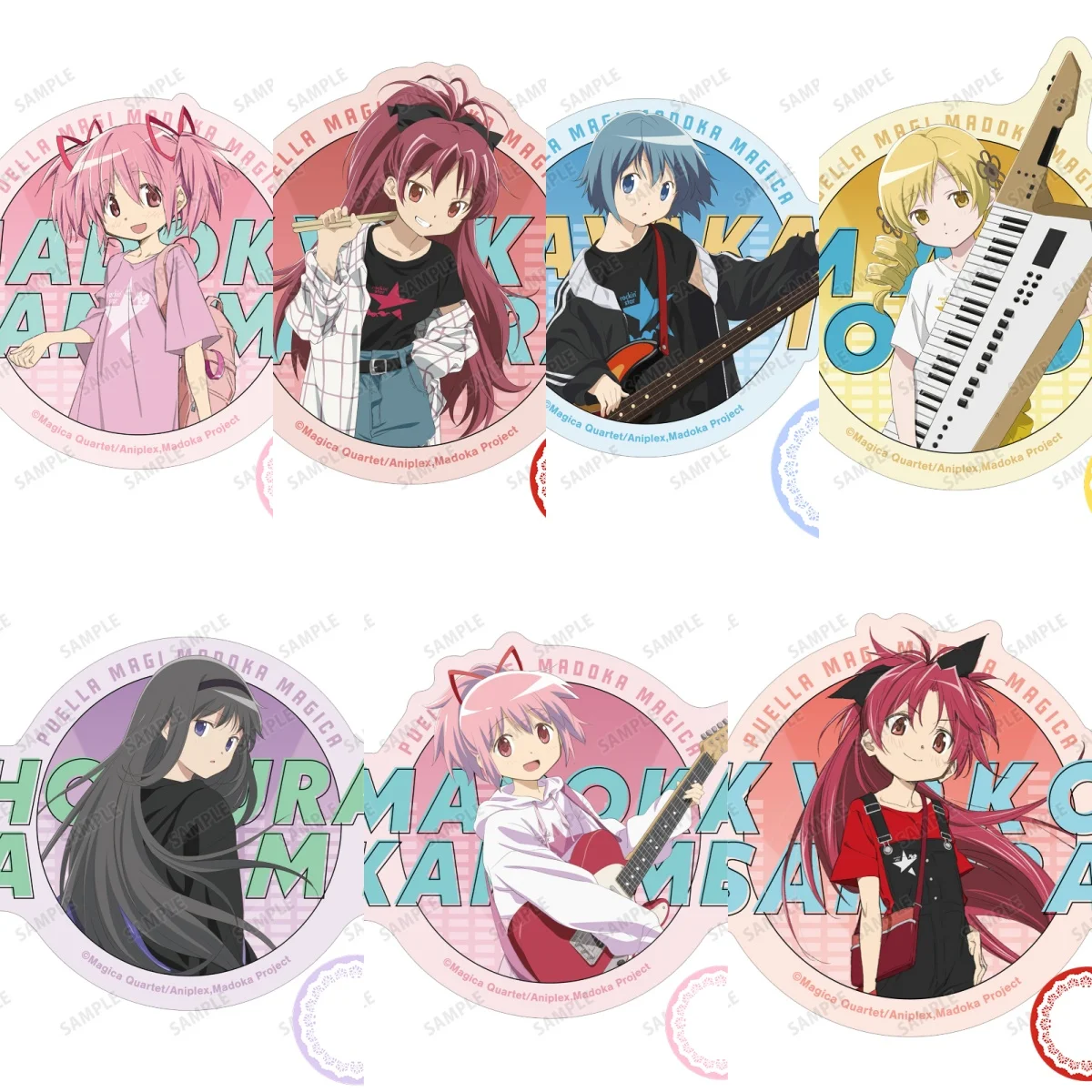 

10CM Puella Magi Madoka Magica Acrylic Stand Ornaments Keychain Decorations cosplay Accessories Christmas Gifts