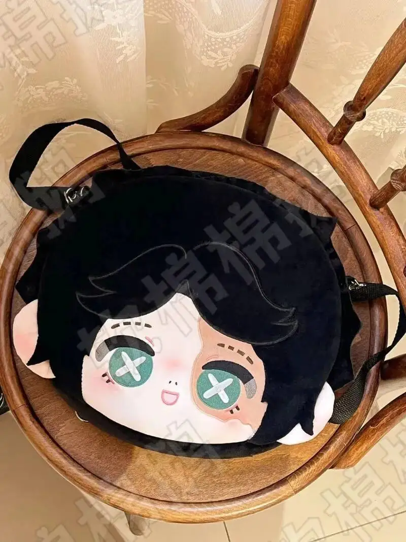 Identity V Cosplay Plush Prospector Norton Campbell Zipper Cartoon Backpack Messenger Shoulder Bag