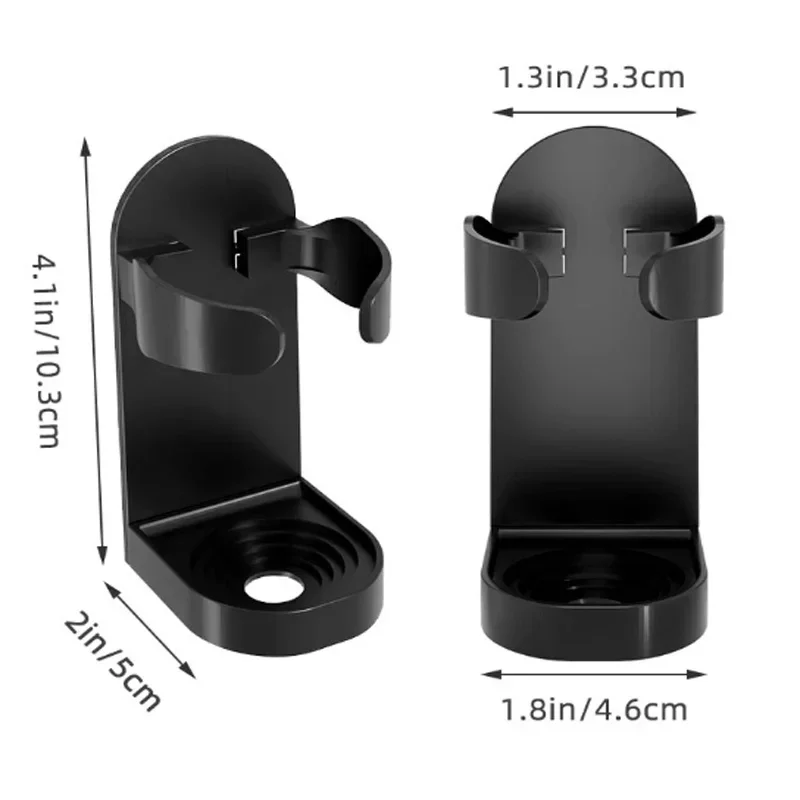 Razor Holder Non Punching Shaver Holder Electric Toothbrush Rack Facial Cleanser Organizer Bathroom Accessories