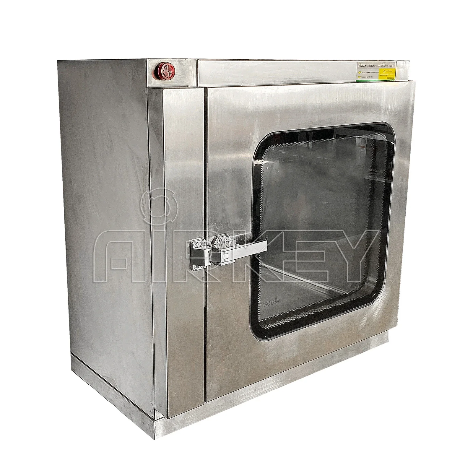 

In Stock Static Pass Box Painted Cold Rolled Steel Interlocking Door System Clean Room Equipment