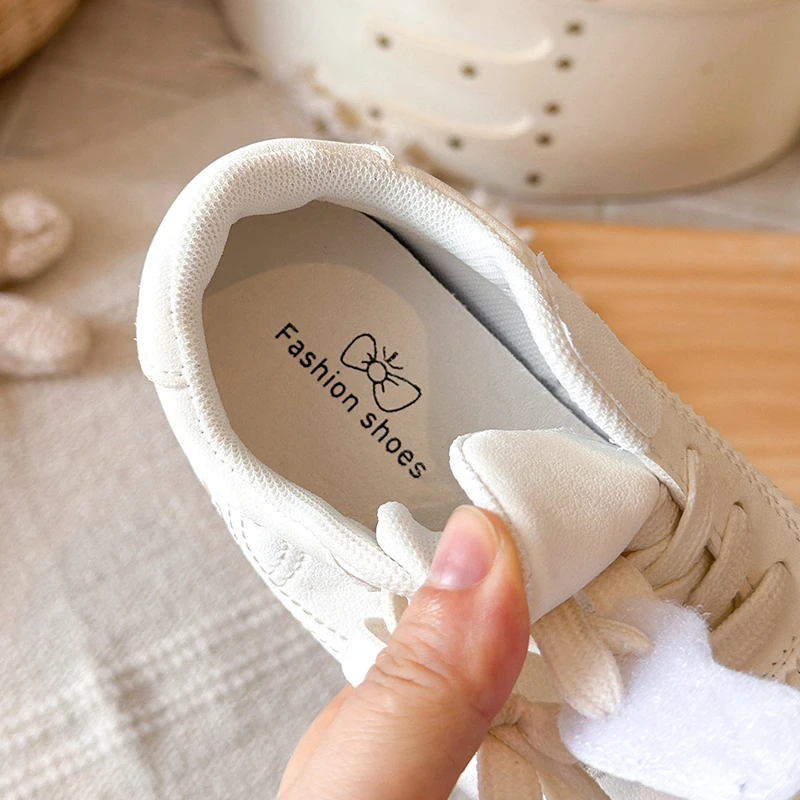 Kleinkind Mädchen Mary Jane Flache Schuhe, Frühling Herbst Wildleder Kreuzriemen Prinzessinnen-Kleidschuhe, Weite Runde Zehenpartie Weiche Sohle Freizeitschuhe – Detail 12
