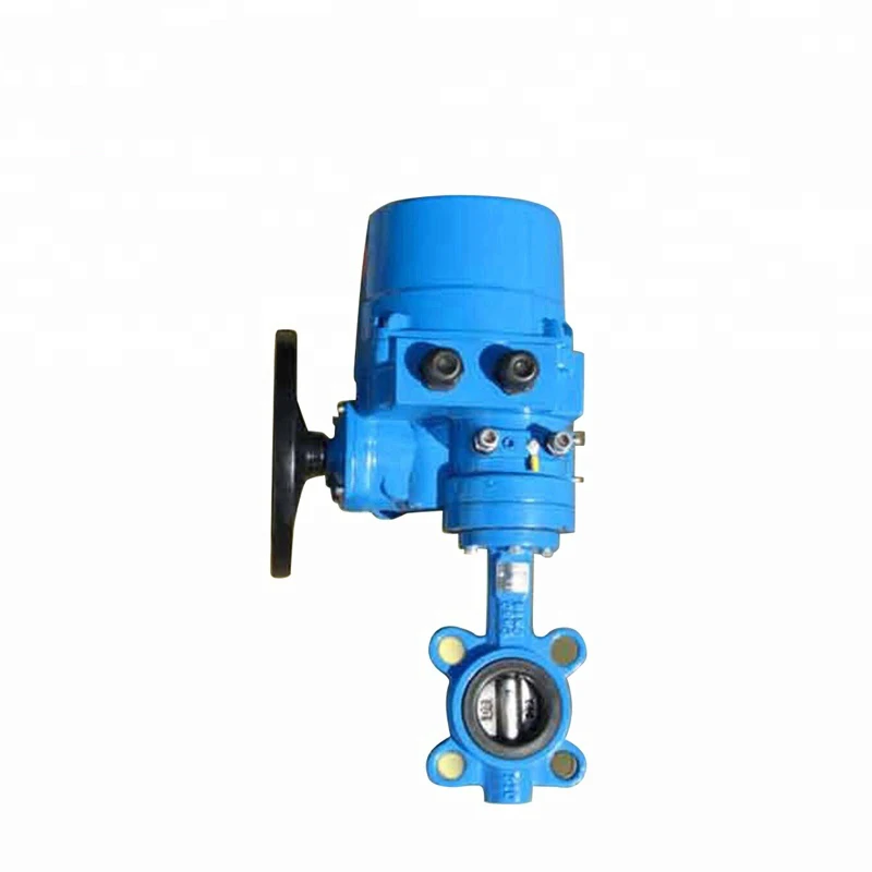 AWWA C504 PN16 Electric Actuator Motorized Butterfly Valve For Water