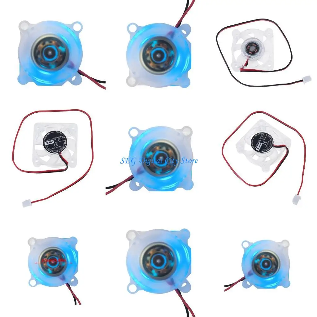 

U75B Cooling Fan 13000RPM 2510 Cooling Fans Low Noise 2Pin Coolers Fan for 3D Printer