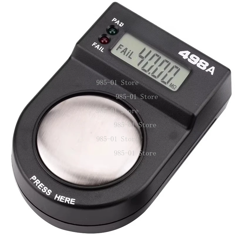 

Цифровой тестер антистатических браслетов 498A, инструмент для проверки ESD-браслетов