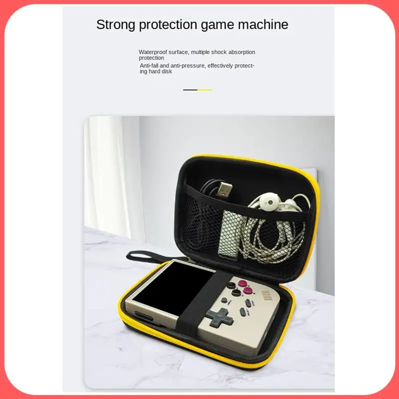 

X12A-RG35XX PLUS RG353VS Retro Game Console Storage Bag Travel Carrying Case Shockproof Hard Shell Carrying Case