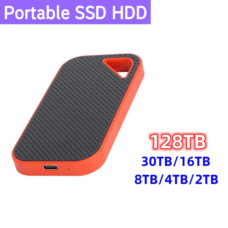 

Высокоскоростной SSD 12 ТБ портативный жесткий диск USB3.1 жесткий диск Type-C твердый диск 128 ТБ оригинальное устройство для телефона/Loptop//ПК