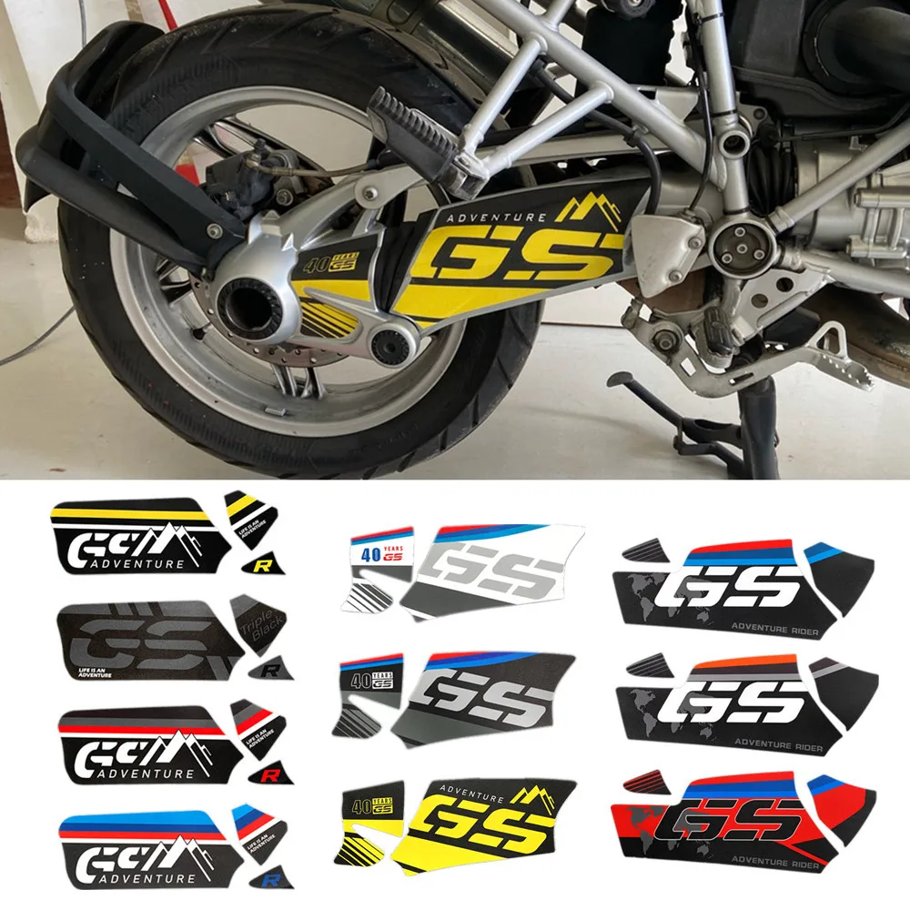 Motorcycle Swing Arm Decal Frosted Waterproof Rotating Shaft Swingarm Stickers for BMW Motorrad R1200 R1200GS ADV R1250GS