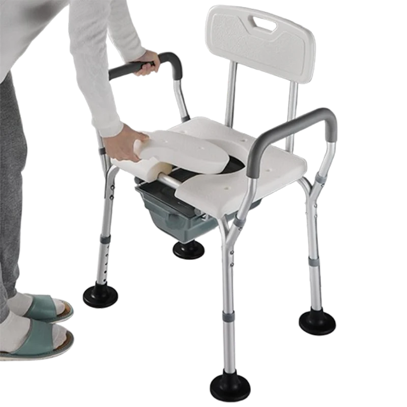 Shower Minimalist Bathroom Chairs Ergonomics Elderly Design Floor Bathroom Chairs Small Folding Muebles Para El Hogar Furniture