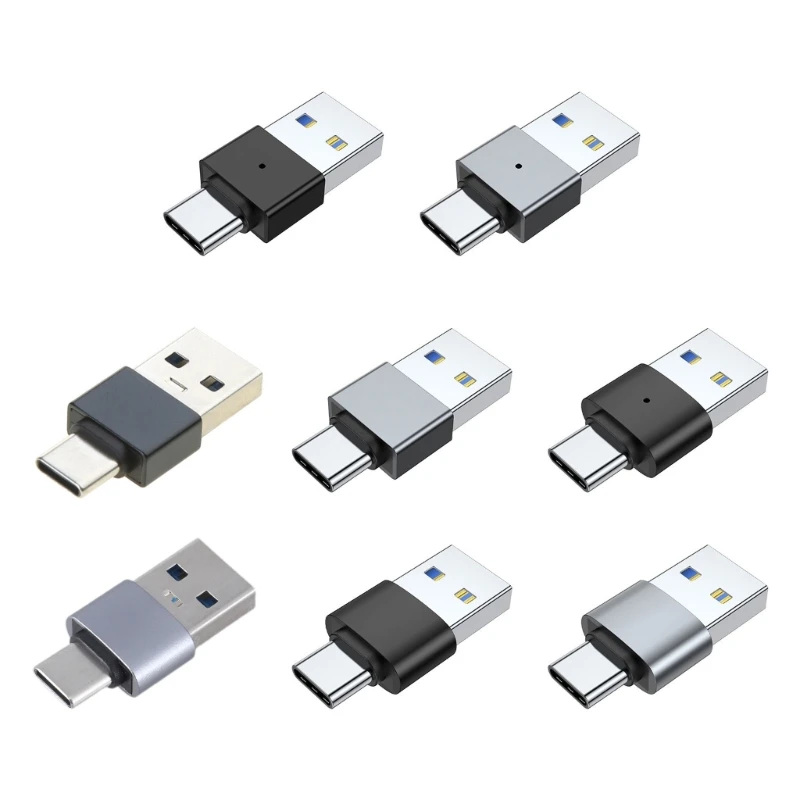 High Speed USB to Type C Connector USB3.0 to USB C Male Adapters for Fast Charging &Data Transfer for Laptops Tablets