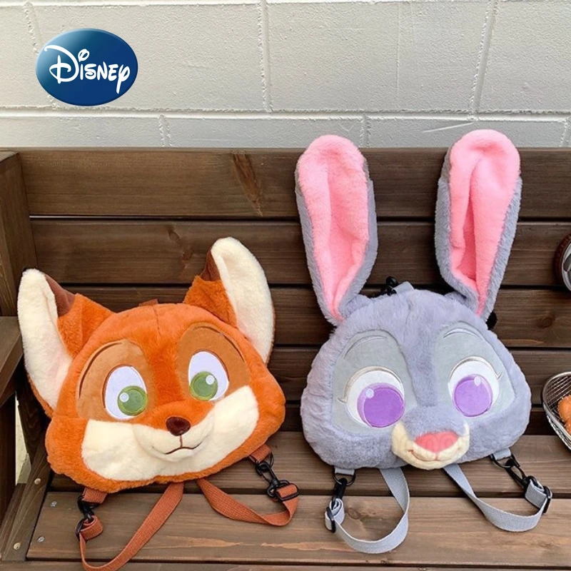 

Disney Judinick New Plush Backpack Cartoon Cute Plush Women's Backpack Large Capacity Casual Women's Backpack High Quality