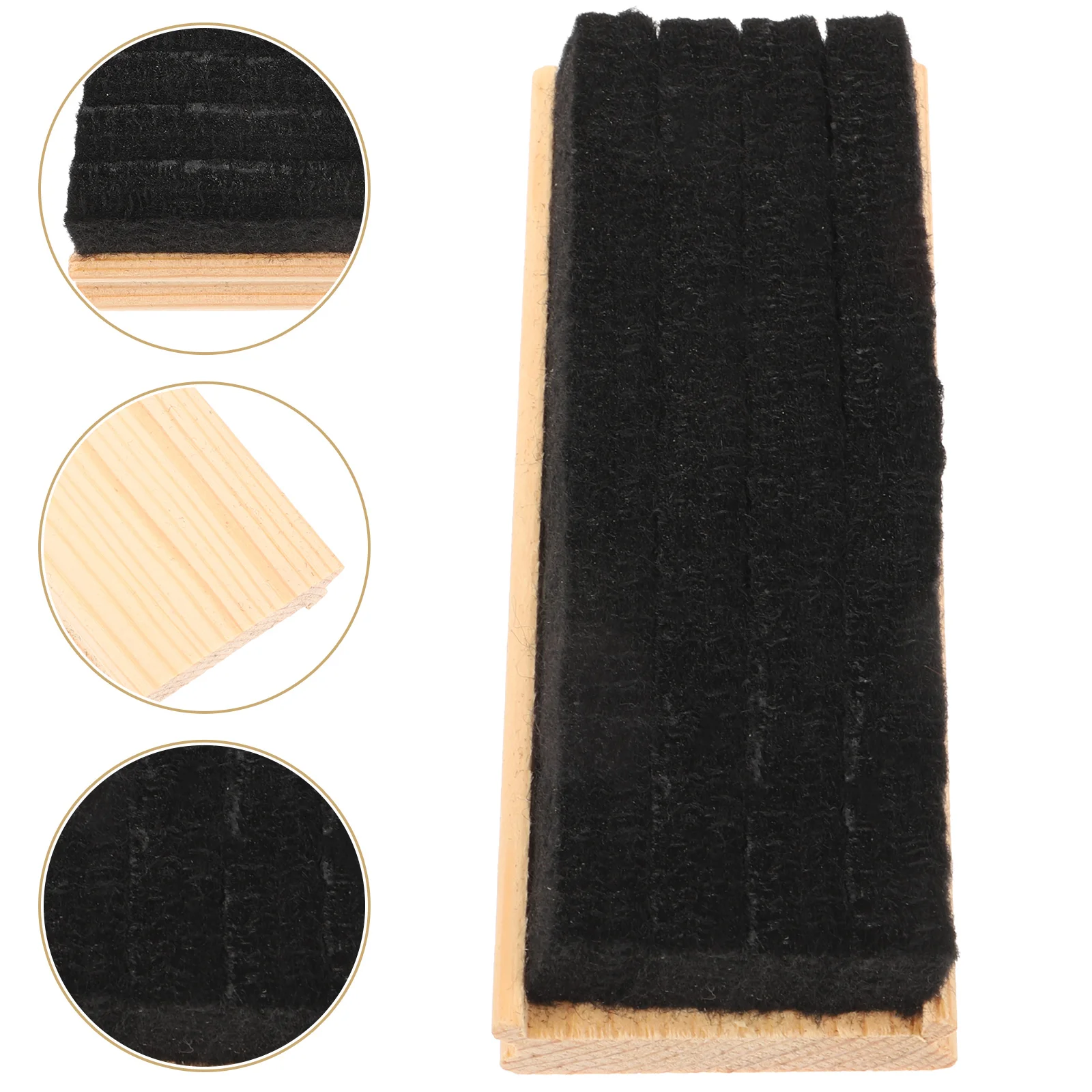 

5Pcs Wool Felt Blackboard Erasers Chalk Wiper Whiteboard Cleaner Portable Classroom Supplies School Wooden Desk