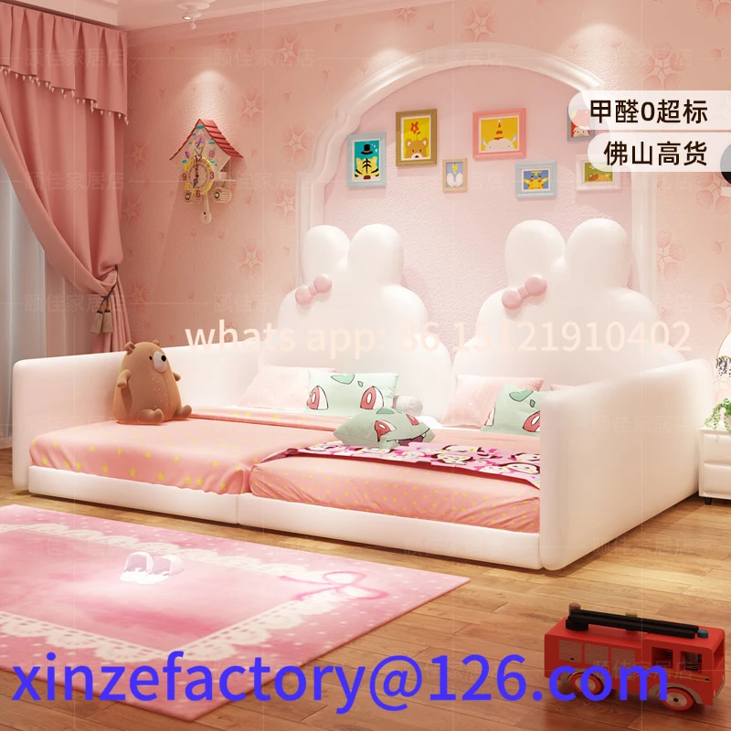 

Customizable tatami floor two-child family parent-child bed