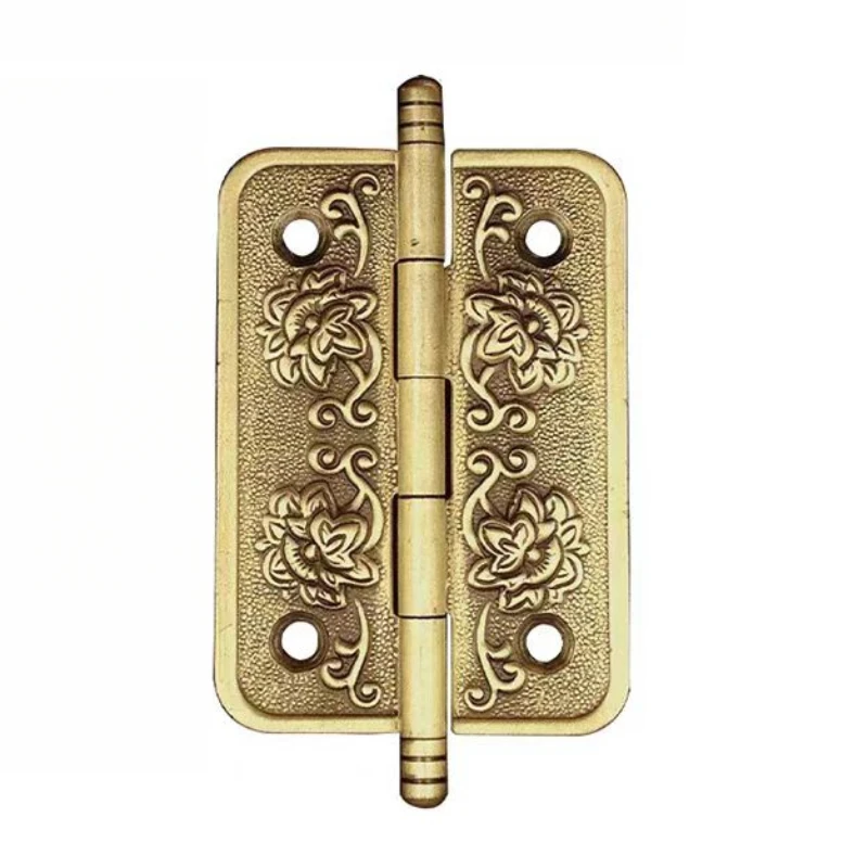 

2 Pieces Thick Solid Brass Heavy-Duty Hinge for Furniture Butterfly H-Type Folding Hinges for Wardrobe & Cabinets Hardware
