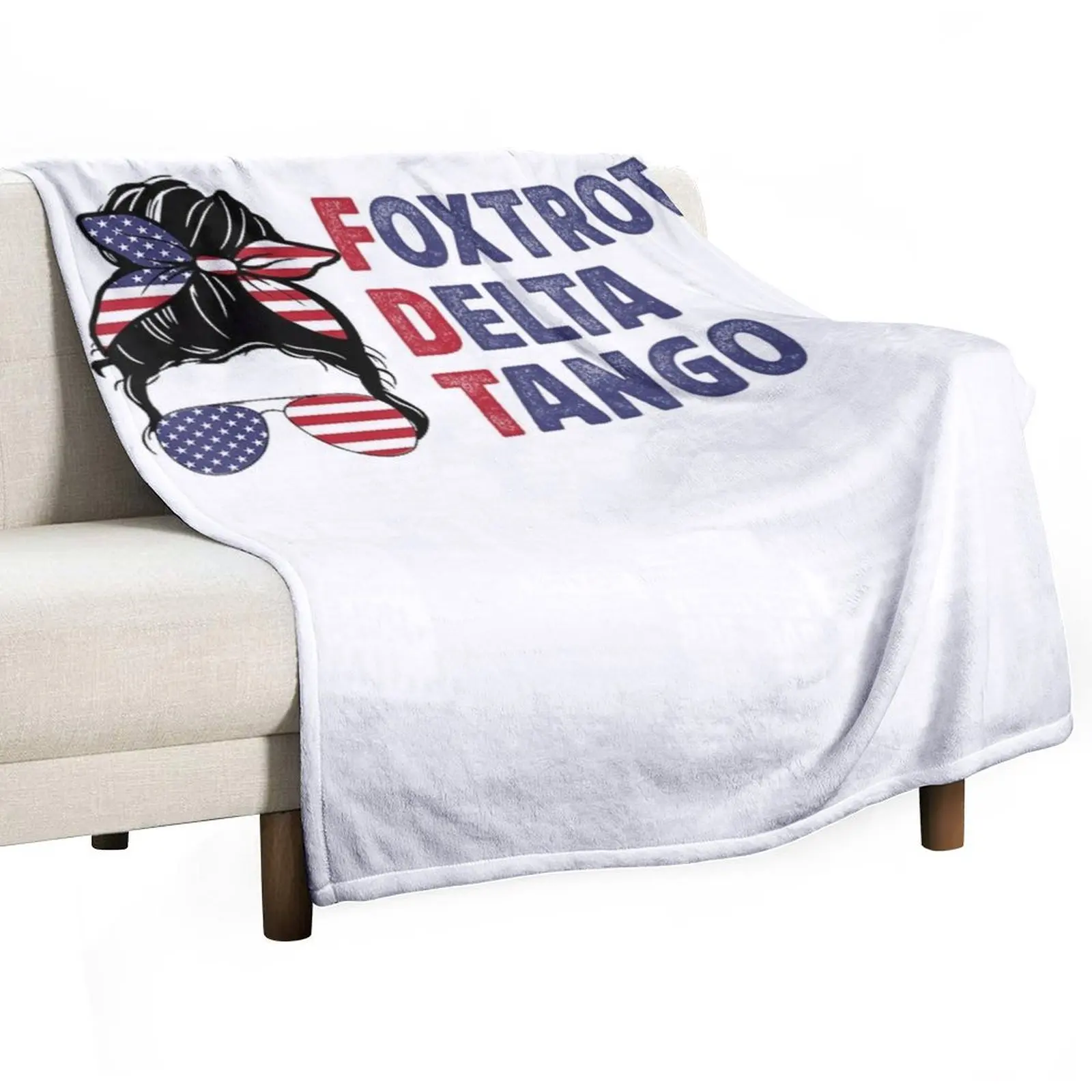 

Foxtrots Deltas Tangos Messy Bun Foxtrots Deltas Tango Throw Blanket Sofas Custom Plush halloween Blankets