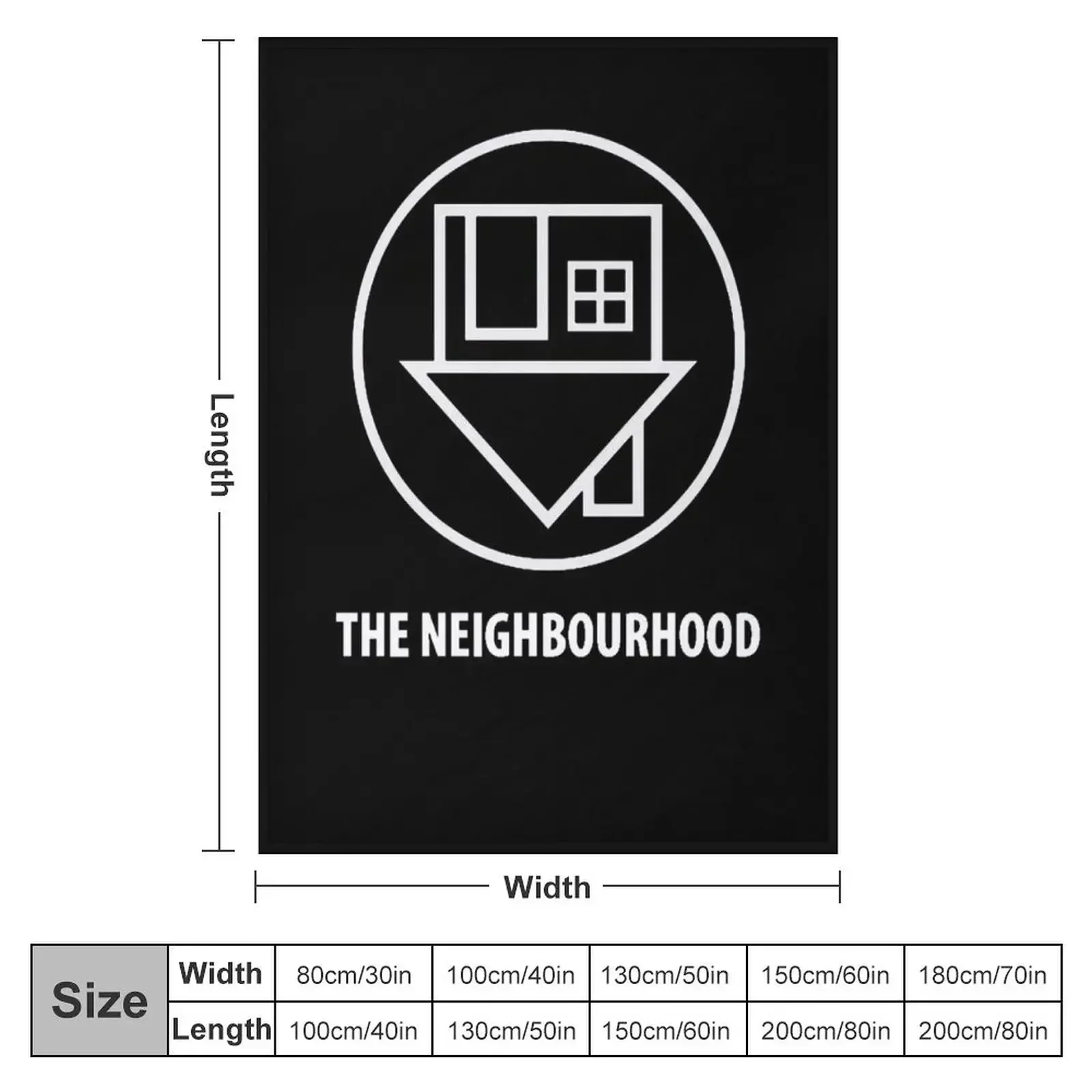 The Neighbourhood rock band Throw Blanket Cute Decoratives Nap manga for winter Picnic Blankets