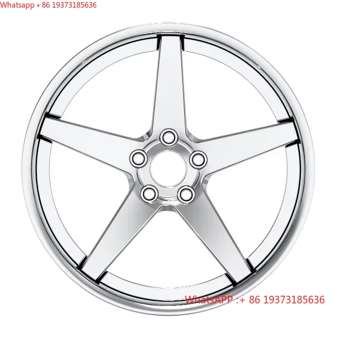 For Customized New 2-Piece Super Deep Concave Forged Car Wheels with 40mm/30mm/25mm ET Options Polished Finish