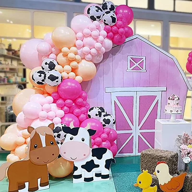 18/24/36inch Farm Theme Cardboard Cow Sheep Pig Farm Animals Party KT Board Party Backdrop Baby Shower Birthday Party Cutouts