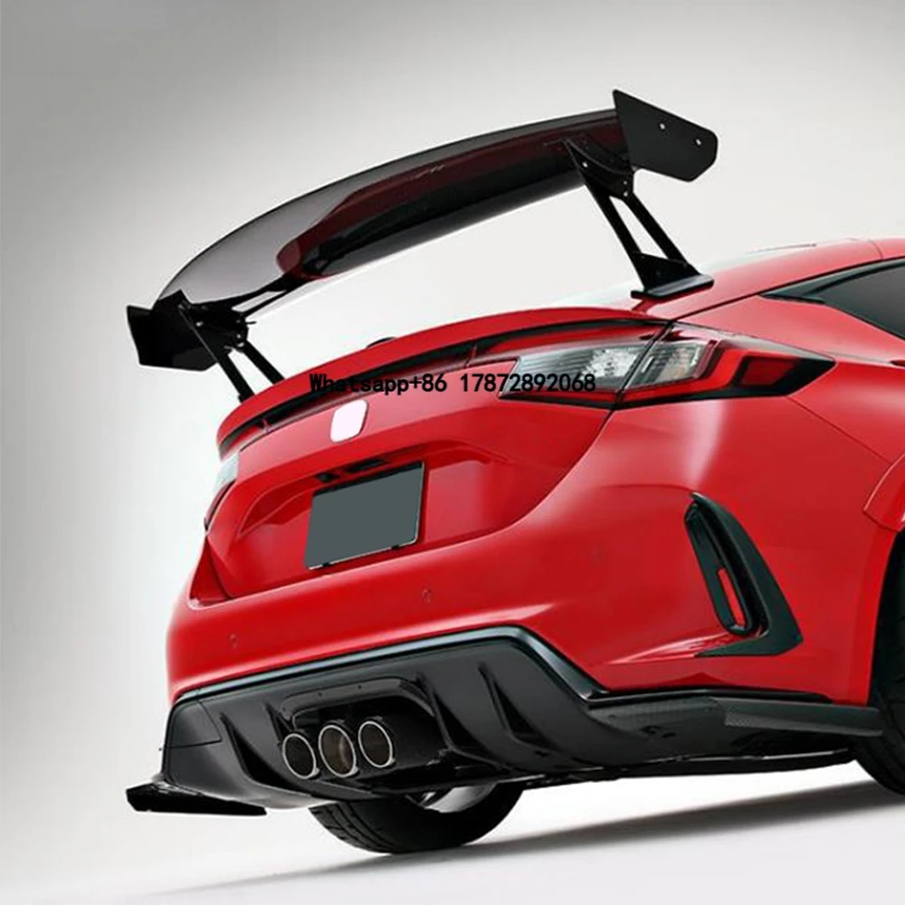 

For Type R FL5 2023-24 Carbon VR Style Rear Trunk GT Spoiler Wing
