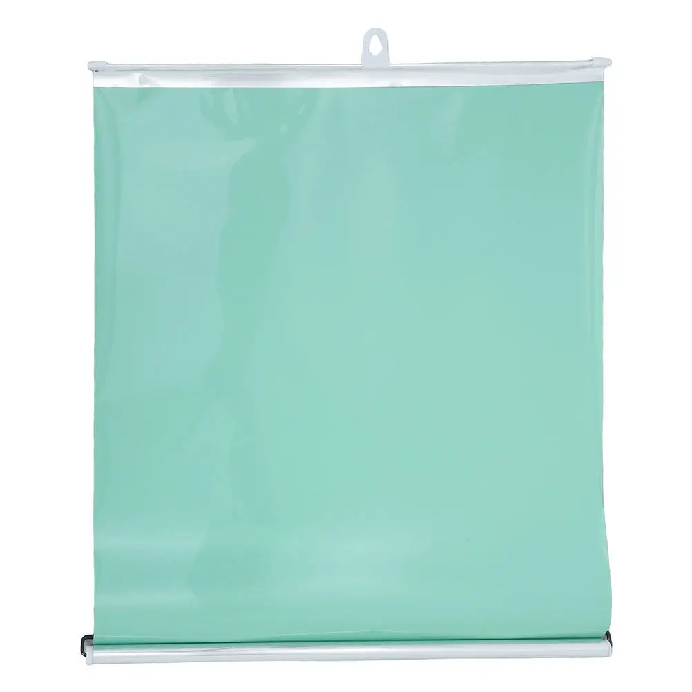 Suction Cup Blackout Shades 40x125cm No-Drill Window Cover Removable Reusable Privacy Roller Blinds for Apartments Nursery