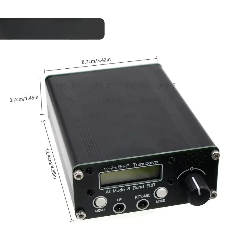 8-Band SDR  with Display, Speaker and Microphone, US Plug