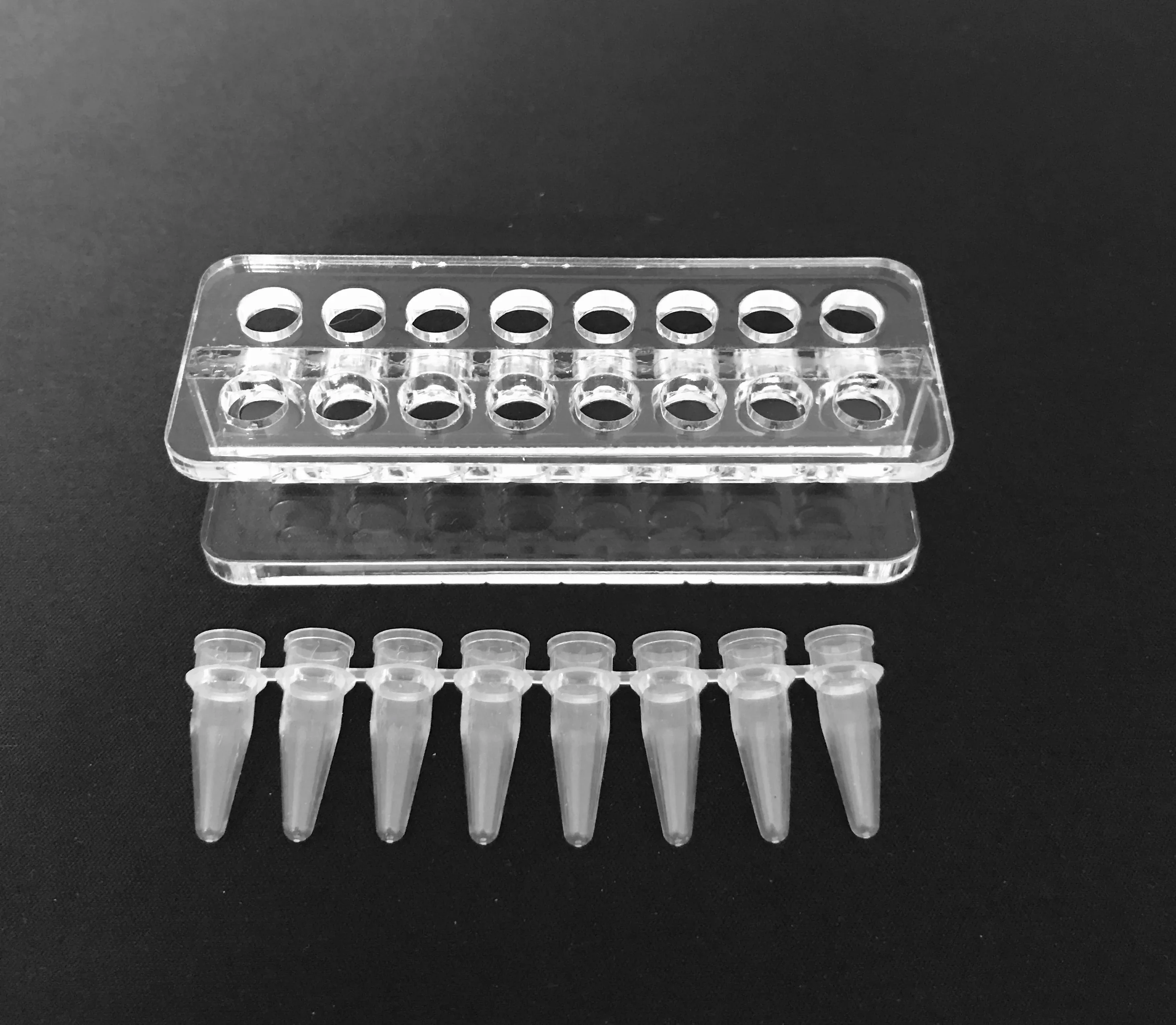 Eight Tube Magnetic Frame 8 Tube Magnetic Frame 0.2ml200ul Centrifuge Tube 1pcr Tube Magnetic Bead Magnetic Frame