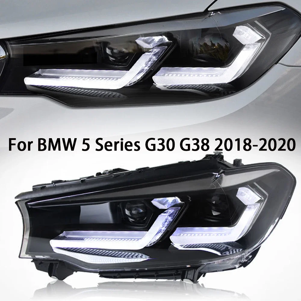 

Car Lights For BMW 5 Series G30 G38 2018 2019 2020 LED Headlights 525 528 530 Assembly daytime running light turn signal lens Ac