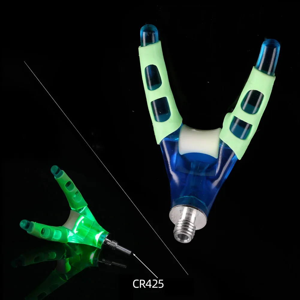 V-förmiger Rutenhalter, Stangenhalter, Angelrute, Angelgerät, Angelwerkzeuge, Iscas, leuchtend, rutschfest, rutschfest, Ruhekopf