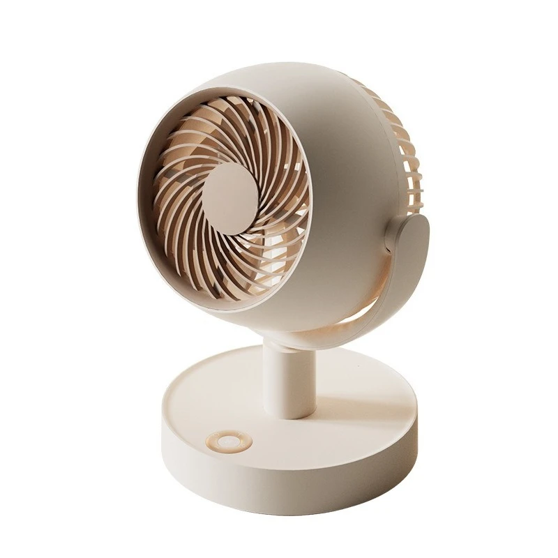 

Air circulation fan Household silent electric fan Strong convection shaking head Wireless desktop fan Birthday gift