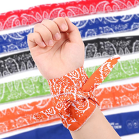 Summer Neck Tie Cooling Around Neck Head Crystal Polymer Cool Reusable Cooling Scarf For Summer Indoor Outdoor Activities Sports