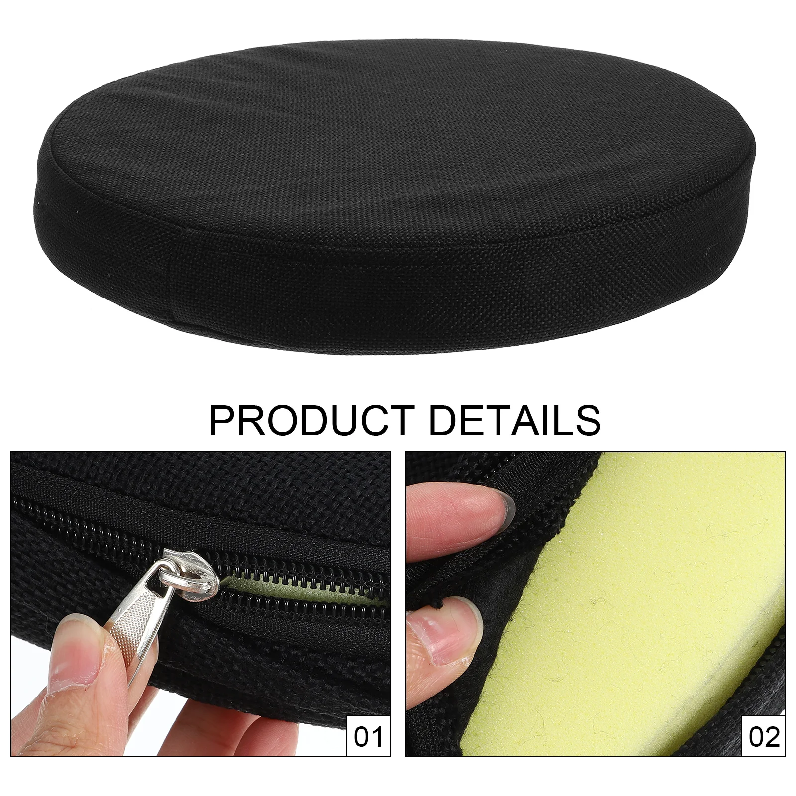 

Sponge Round Pad Room Chair Cushion Seat Pad Comfortable Outdoor And Indoor Linen Cushion Garden Outdoor Wicker Chair Cushion