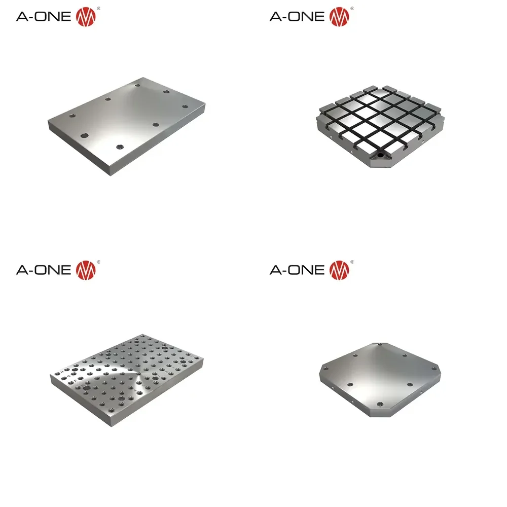 MC01 Rectangular Substrate Steel Base Plate for VMC