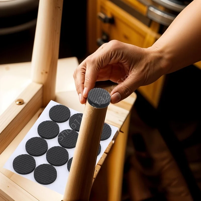 2/48Pcs Furniture Anti Slip Mat Bumper Damper Self Adhesive DIY Table Feet Protector Floor Protector Pads EVA Anti-Skid Mute Pad