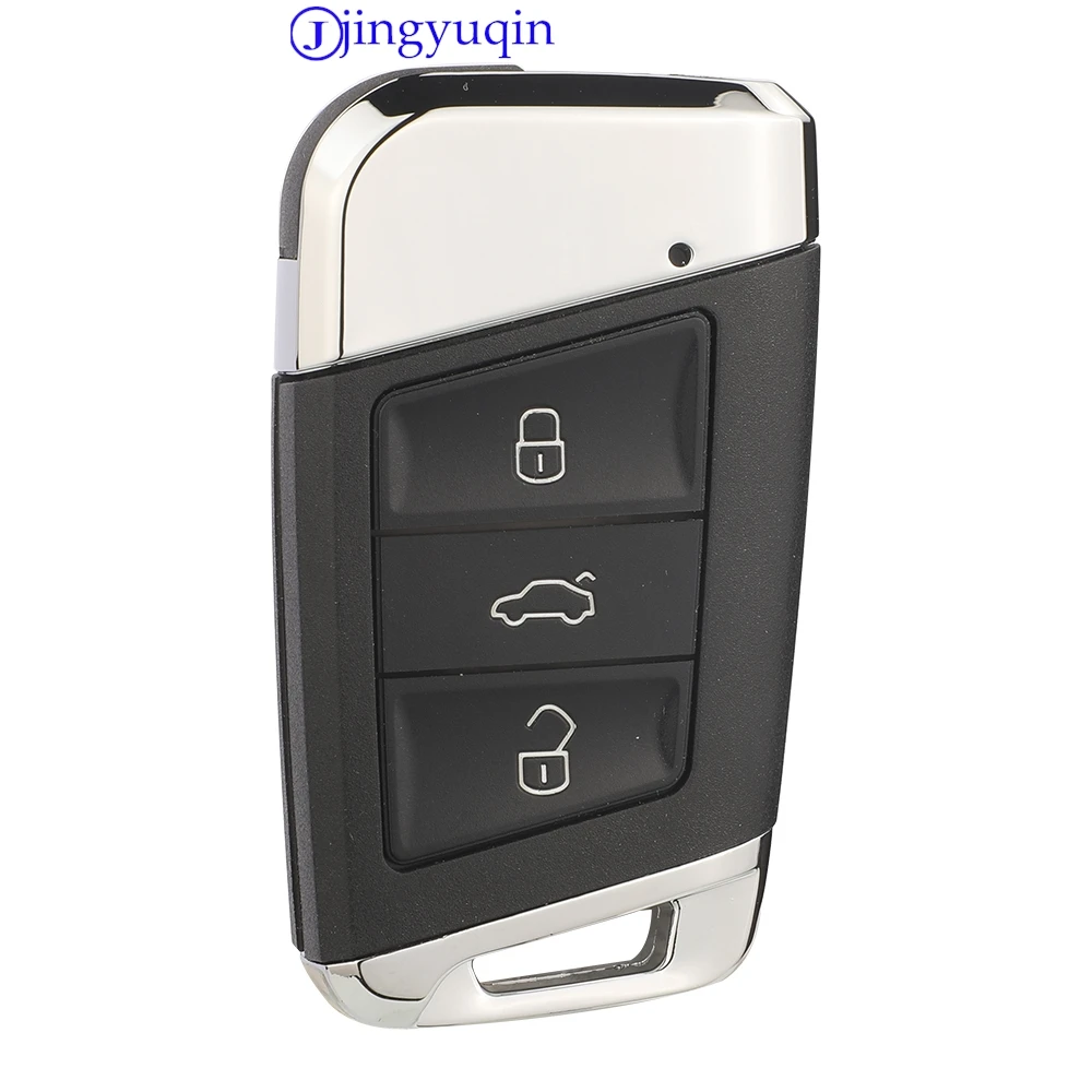 Jingyuqin تعديل 434MHZ MQB48 التحكم عن بعد في مفتاح السيارة لشركة فولكس فاجن فولكس فاجن باسات البديل Magotan B8 سوبيرب سكودا A7 2015-2020