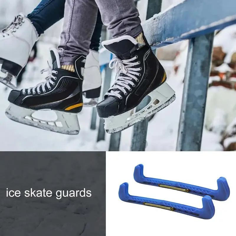 Ice Skate Covers Adjustable Hard Guards For Figure Skates Figure Skating Guards Figure Skate Covers Sturdy Ice Skate Protector