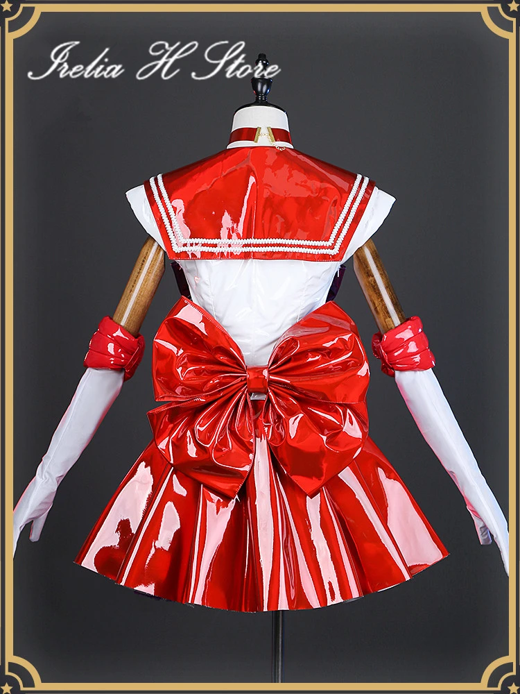 {stockIrelia H Store Sailor Moon 30th Anniversary Hino Rei Cosplay Sailor Mars Hino Rei Dress Cosplay Costume Halloween Costumes image 3