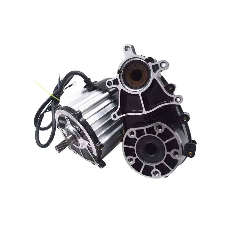 

Electric construction vehicle low-speed gearbox, construction site trolley rear axle 48v1000w tooth bag differential 9-tooth